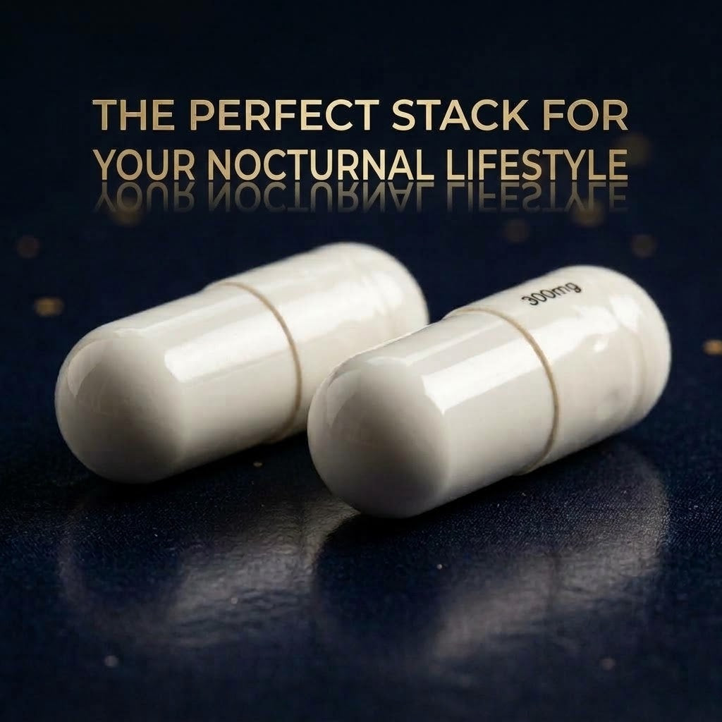 Noctrix — The 2-Part Night Shift System (Vitamin D3+K2 & Magnesium Glycinate)